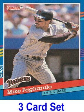 Mike Pagliarulo Baseball Card Collection